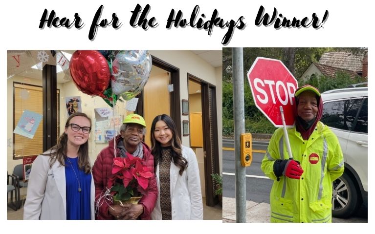 Hear for the Holidays winner at Pacific Hearing Service